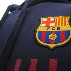 FAN SHOP SLOVAKIA Detská mikina FC Barcelona, tmavo modrá, kapucňa | 11-12r
