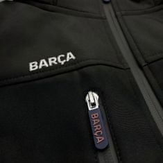 FAN SHOP SLOVAKIA Detská bunda FC Barcelona, softshell, čierna