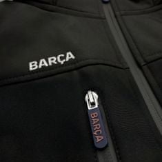 FAN SHOP SLOVAKIA Bunda FC Barcelona, softshell, čierna | M