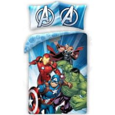 Halantex Bavlnené posteľné obliečky Avengers útočí