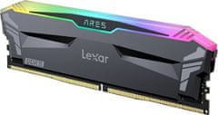 LEXAR ARES RGB 32GB (2x16GB) DDR5 6800 CL34, čierna