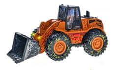 Mikro Trading Traktorový nakladač 25 cm na zotrvačníku so svetlom a zvukom
