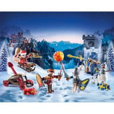 Playmobil Adventný kalendár 71346 Novelmore Boj na snehu