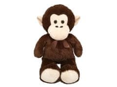 Mikro Trading Plyšová opica 80 cm s mašľou vo vrecku