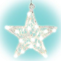 Solex Vianočná dekorácia hviezda KID211B/WW
