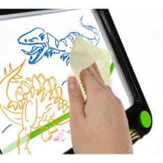 Solex Tabuľa na kreslenie pre deti GLOW DRAWING BOARD dinosaury