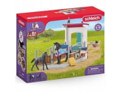 sarcia.eu Schleich Horse Club - Farma pre kone s kobylou a žriebaťom, figurky pre deti od 5 rokov