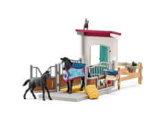 sarcia.eu Schleich Horse Club - Farma pre kone s kobylou a žriebaťom, figurky pre deti od 5 rokov