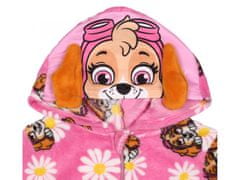 Nickelodeon Psi Patrol Skye ružové fleecové jednodielne pyžamo, detská mikina s kapucňou, OEKO-TEX 5-6 lat 110-116 cm
