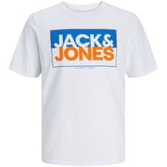 Jack&Jones Pánske tričko JCOBOX Standard Fit 12248123 White (Veľkosť L)