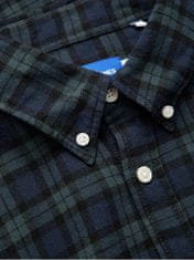 Jack&Jones Pánska košeľa JORCOZY Wide Fit 12246648 Navy Blazer (Veľkosť XXL)