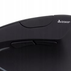 Northix Vertikálna počítačová myš - ergonomická - bezdrôtová 