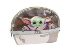 sarcia.eu Star Wars Baby Yoda - Bežová, priestraná kozmetická taška na cesty