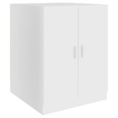 Vidaxl Skrinka na práčku biela 71x71,5x91,5 cm
