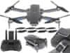 Dron RC F9 6K HD kamera GPS wifi dosah 2000 m šedá