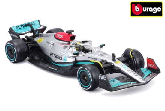 BBurago 1:43 Formula F1 Mercedes AMG Petronas W13 (2022) nr.44 Lewis Hamilton
