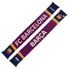 FAN SHOP SLOVAKIA Šál FC Barcelona, obojstranný, modrý a vínový