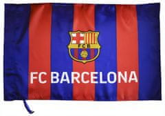 FAN SHOP SLOVAKIA Vlajka FC Barcelona, pruhovaná, 75x50 cm