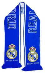 FAN SHOP SLOVAKIA Šál Real Madrid FC, obojstranný, biely a modrý