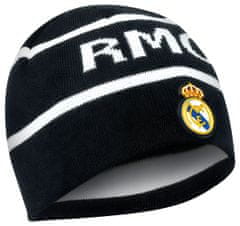 FAN SHOP SLOVAKIA Obojstranná čiapka Real Madrid FC, čierno-biela