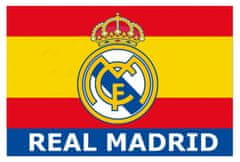 FAN SHOP SLOVAKIA Vlajka Real Madrid FC, pruhy, 150x100 cm