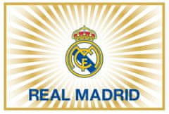 FAN SHOP SLOVAKIA Vlajka Real Madrid FC, žiara, 150x100 cm