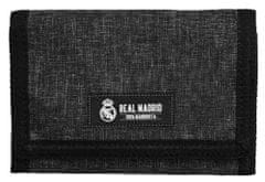 FAN SHOP SLOVAKIA Textilná peňaženka Real Madrid FC, tmavo šedá