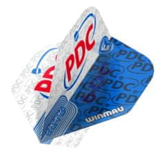 Winmau Letky Prism Zeta - PDC - White & Blue W6915.323