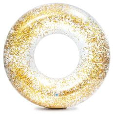 Intex  Kruh nafukovací Sparkling Glitter, zlatý