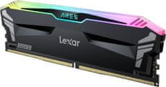 LEXAR ARES RGB 32GB (2x16GB) DDR5 6400 CL32, čierna