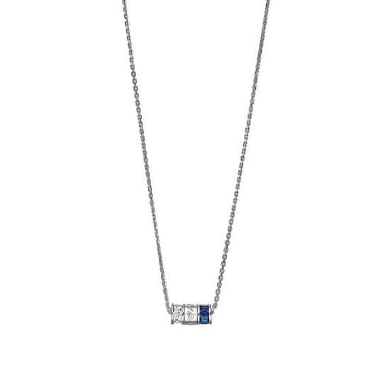 Emporio Armani Nadčasový strieborný náhrdelník so zirkónmi EG3578040