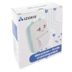 Izoxis 22272 mini fototlačiareň - prenosná modrá