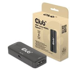 Club 3D adaptér aktívny HDMI 4K60Hz (F/F), čierna (CAC-1307)
