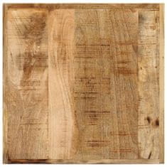 Vidaxl Barový stôl 55x55x107 cm masívne mangové drevo a železo
