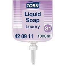 Tork 420911 Tekuté mydlo "Luxury", fialová, 1 l, systém S1