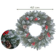 Plonos Ozdoby na vianočný stromček 40 cm šišky, javor Plonos 4838