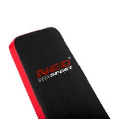 Neo-Sport Zlomená cvičebná lavica Neo-Sport s modlitebnou tyčou NS-213
