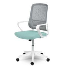 Sofotel Mikrosieťová kancelárska stolička Sofotel Wizo biela a zelená