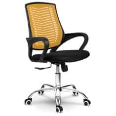 Sofotel Kancelárska stolička Sofotel Denar orange microgrid
