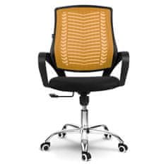 Sofotel Kancelárska stolička Sofotel Denar orange microgrid