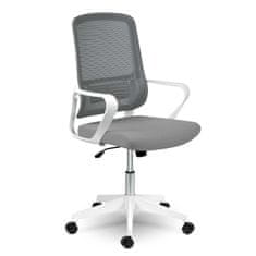 Sofotel Mikrosieťová kancelárska stolička Sofotel Wizo šedá a biela