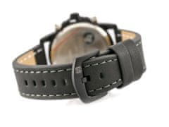 NaviForce Pánske analógové a digitálne hodinky s krabičkou Heirram čierna
