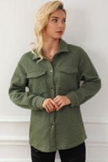 OMG! Dámska košeľová bunda Belavale zelená S