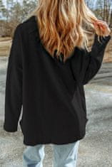 OMG! Dámska košeľová bunda Behold čierna XXL