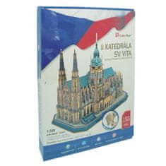 3D puzzle Katedrála svätého Víta -193 dielikov