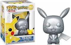 Funko POP! Zberateľská figúrka Pokémon Pikachu Silver Edition 353