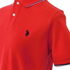 US Polo Tričko červená S 41029256