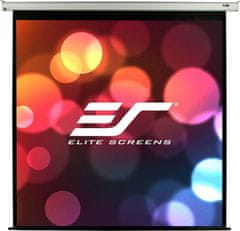 Elite Screens plátno elektrické motorové 99" (251,5 cm)/ 1:1/ 177,8 x 177,8 cm/ Gain 1,1/ case bílý