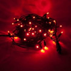 DecoLED DecoLED LED svetelná reťaz 5 m, červená, 50 diód, IP67