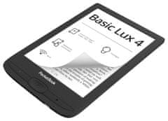 PocketBook e-book reader 618 BASIC LUX 4 INK BLACK / 8GB / 6 "/ Wi-Fi / micro SD / čeština / čierna